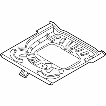 PZ1Z-7847122-A Ford EXTENSION - REAR FLOOR PAN - S Illustration 1 of 1