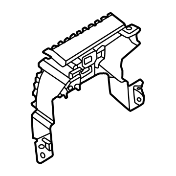 N1WZ-18888-B Ford SUPPORT ASY - RADIO Illustration 1 of 1