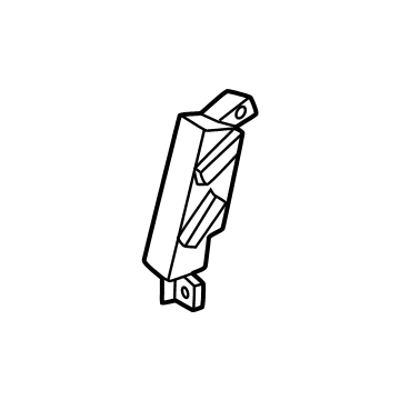 RC5Z-15A245-B Ford BEZEL - FOG LAMP Illustration 1 of 1