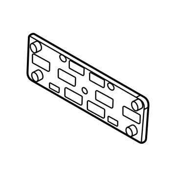2025 Lincoln Aviator License Plate - RC5Z-17A385-AA