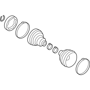 2025 Ford Ranger CV Boot - MB3Z-3A331-C