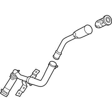 2025 Ford Ranger Fuel Filler Neck - MB3Z-9034-Y
