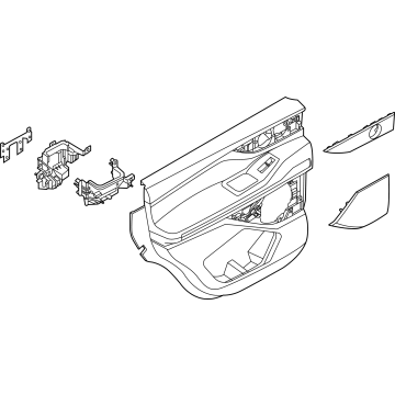 SL7Z-7827406-AA Ford Panel Door Trim Lower Illustration 1 of 1