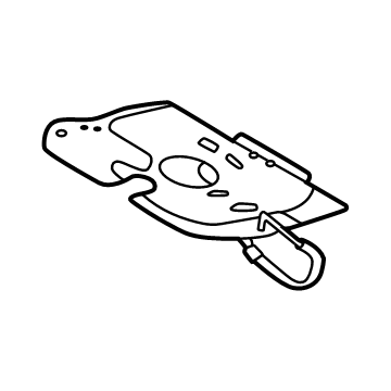 RU5Z-78603A99-A Ford Adjuster Illustration 1 of 1