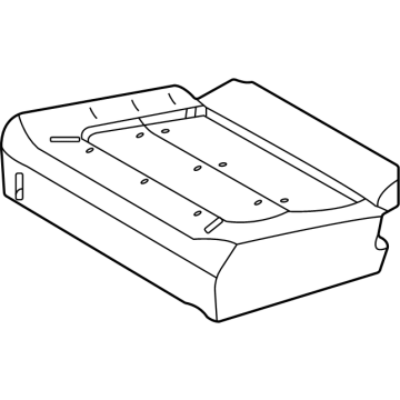 2025 Ford Bronco Seat Cushion - M2DZ-7863840-B