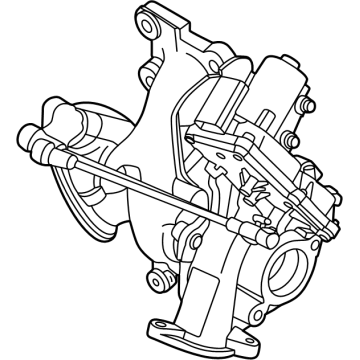 PV4Z-6K682-D Ford Turbocharger Assembly Illustration 1 of 1
