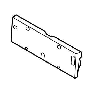 2025 Lincoln Nautilus License Plate - R2TZ-17A385-UF