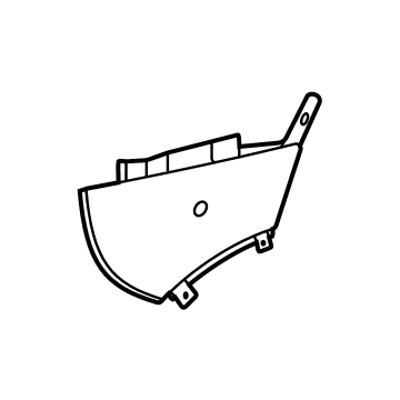 R2TZ-17F803-SA Ford Air Duct Illustration 1 of 1