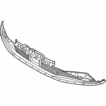 2025 Lincoln Nautilus Bumper - R2TZ-17K945-SB