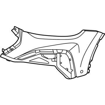 2025 Lincoln Nautilus Bumper - R2TZ-17E994-PD