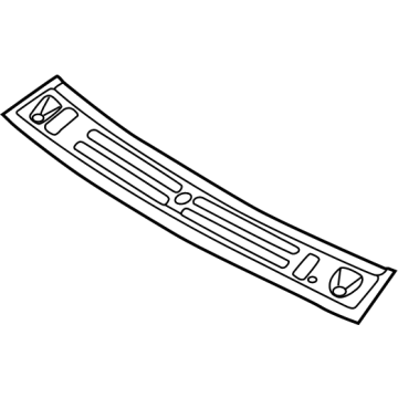 R2TZ-5803408-A Ford HEADER ASY - WINDSCREEN Illustration 1 of 1