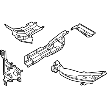 PZ1Z-9910008-B Ford Member Side Floor Illustration 1 of 1