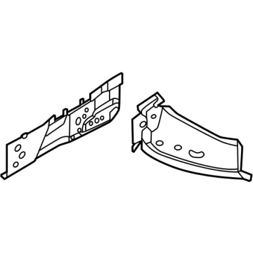 PZ1Z-9910218-A Ford Member - Side Illustration 1 of 1