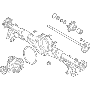 2025 Ford Ranger Axle Shaft - MB3Z-4001-CL