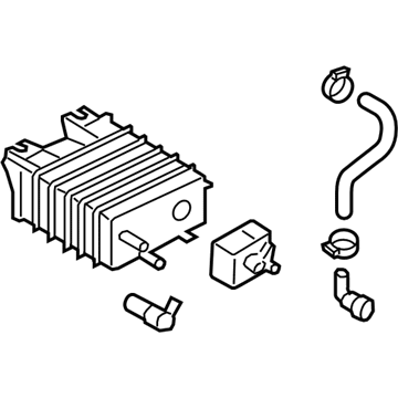 FG9Z-9D653-R Ford Fuel Vapour Store Cannister Illustration 1 of 1