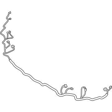 PZ1Z-15K867-X Ford Parking Distance Aid Sensor Wire Illustration 1 of 1