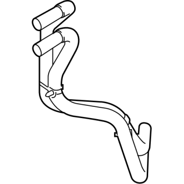 Ford Maverick Automatic Transmission Oil Cooler Line - SZ6Z-7R081-A