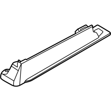 FL3Z-1561749-ABE Ford Seat Track Cover Illustration 1 of 1