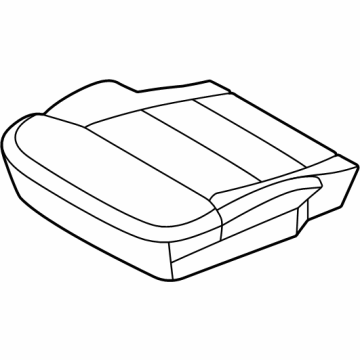 SL1Z-7862901-AA Ford Cover Assembly Seat Cushion Illustration 1 of 1