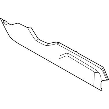 R2TZ-5804608-AA Ford Console Panel Illustration 1 of 1