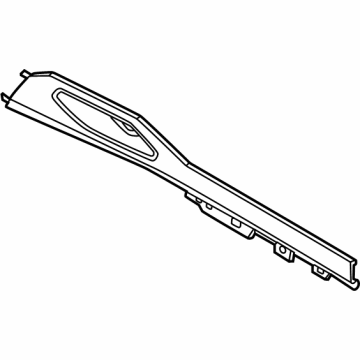 R2TZ-5804608-AD Ford Console Panel Illustration 1 of 1