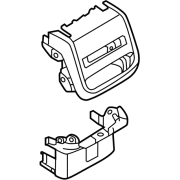 R2TZ-58045E24-AA Ford Console Panel Assembly Illustration 1 of 1