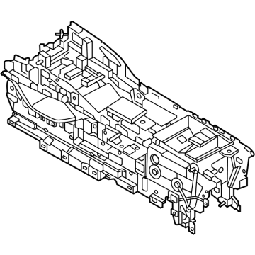 R2TZ-58045A36-BA Ford Console Panel Assembly Illustration 1 of 1
