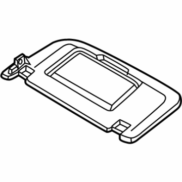 2025 Lincoln Nautilus Sun Visor - R2TZ-5804104-FB