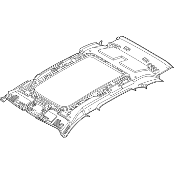 R2TZ-5851916-TG Ford Headlining - Roof Illustration 1 of 1
