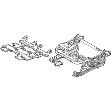 MB3Z-7861704-J Ford Seat Track Assembly Illustration 1 of 1