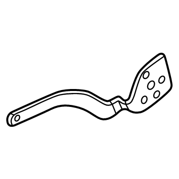 N1WZ-2662044-C Ford Bracket Illustration 1 of 1