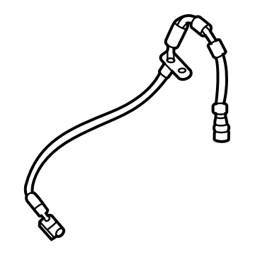 LX6Z-2078-C Ford Hose Assembly Brake Illustration 1 of 1