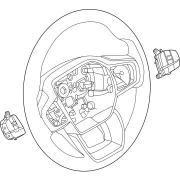 2025 Ford Ranger Steering Wheel - N1WZ-3600-AN