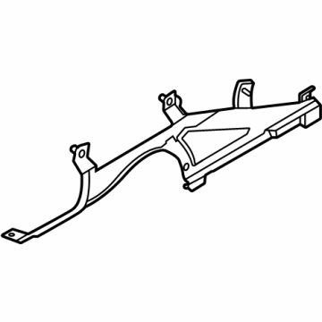 S1PZ-17754-A Ford Bumper Mounting Bracket Illustration 1 of 1