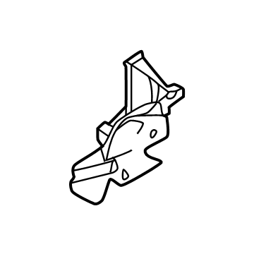 R2TZ-58046A25-BB Ford Dash Panel Insulator Illustration 1 of 1