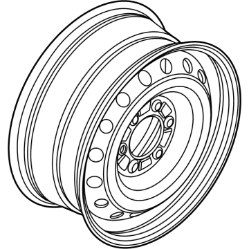 2025 Ford Ranger Spare Wheel - KB3Z-1015-E