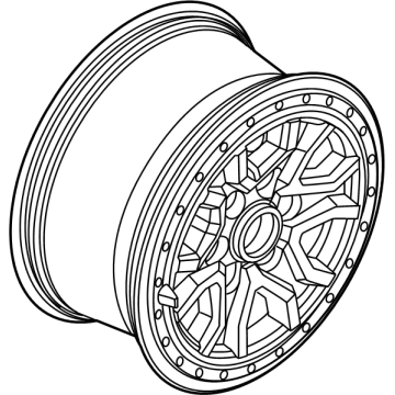 2025 Ford Ranger Spare Wheel - N1WZ-1007-G