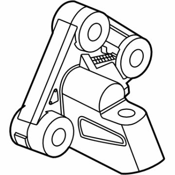 PZ1Z-10A313-C Ford Bracket Illustration 1 of 1