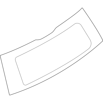 SL1Z-7842006-A Ford Back Glass Window Illustration 1 of 1