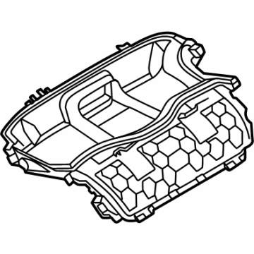 SL7Z-18490-A Ford Demister Nozzle Illustration 1 of 1