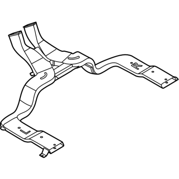 SL1Z-18C420-A Ford Duct - Heater Illustration 1 of 1