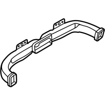SL1Z-19E630-B Ford Air Conditioner Duct Assembly Illustration 1 of 1