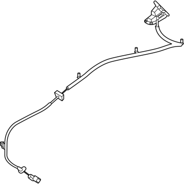 2025 Ford Ranger Shift Cable - MB3Z-7D246-E
