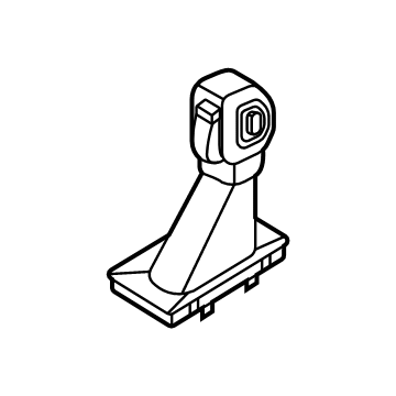 MB3Z-7213-EB Ford HANDLE ASY Illustration 1 of 1