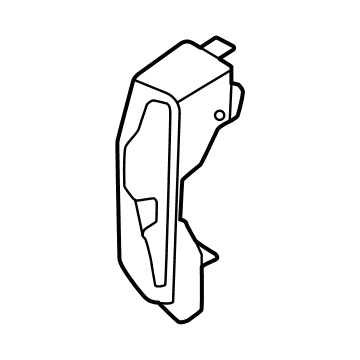 R2TZ-8C324-CA Ford Moulding Insert Illustration 1 of 1