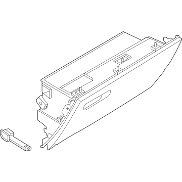 2024 Lincoln Nautilus Glove Box - R2TZ-58060T10-BC