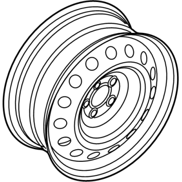 2025 Ford Maverick Spare Wheel - SZ6Z-1015-A