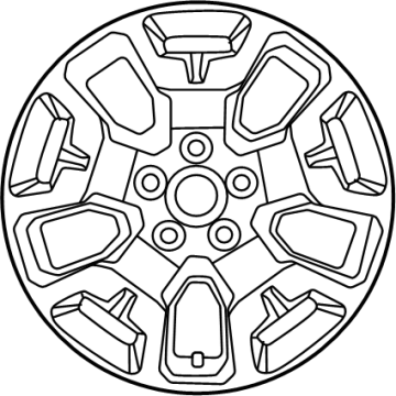 2025 Ford Maverick Spare Wheel - PZ6Z-1007-B