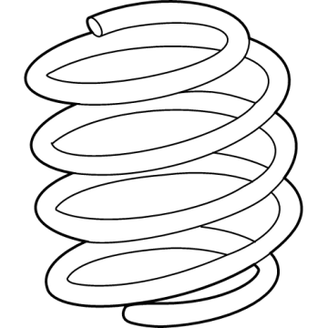 PZ1Z-5310-D Ford Front Spring Illustration 1 of 1