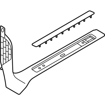 SL1Z-4013208-AA Ford Plate - Door Scuff Illustration 1 of 1